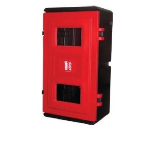 Caja de fuego para extintor de carga frontal de CO² 2Kg