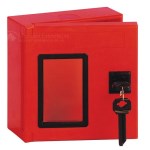 Caja de llaves de plástico