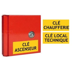 Caja de llaves de la sala técnica