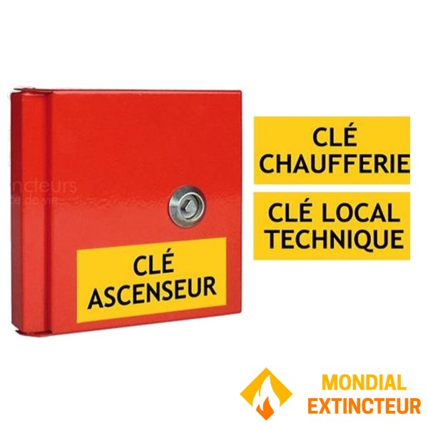 Caja de llaves de la sala técnica