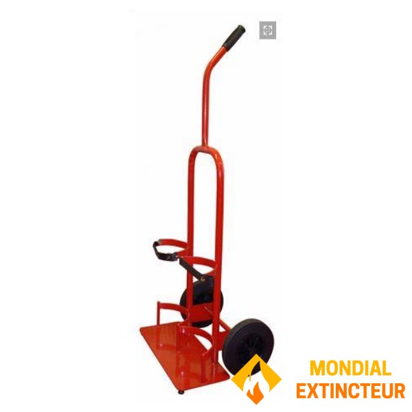 Carro para 2 extintores
