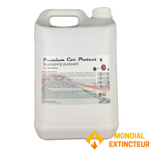 Champú auto-secante concentrado para coche - 5 L