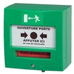 Disparador manual verde de 2 contactos - SEWOSY