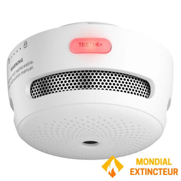 Detector de humo doméstico autónomo XS - Batería de 10 años