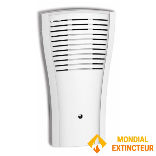 Difusor acústico para equipos de alarma