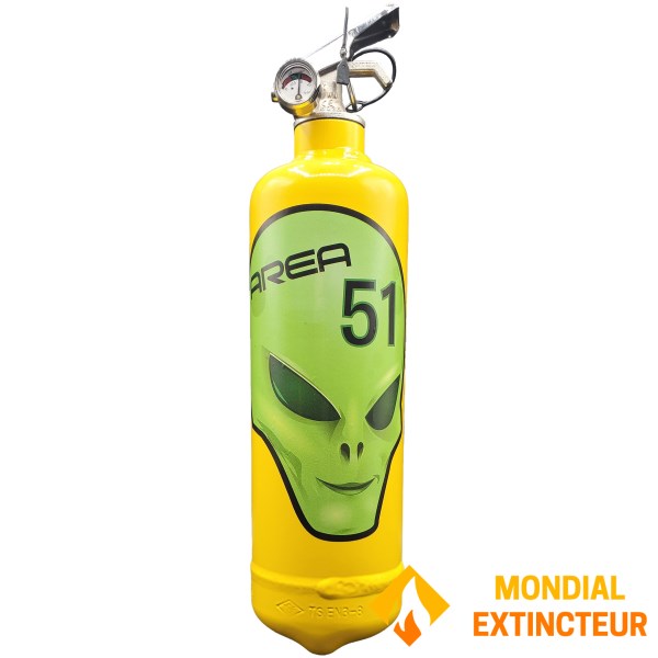 Diseño extintor "AREA 51"