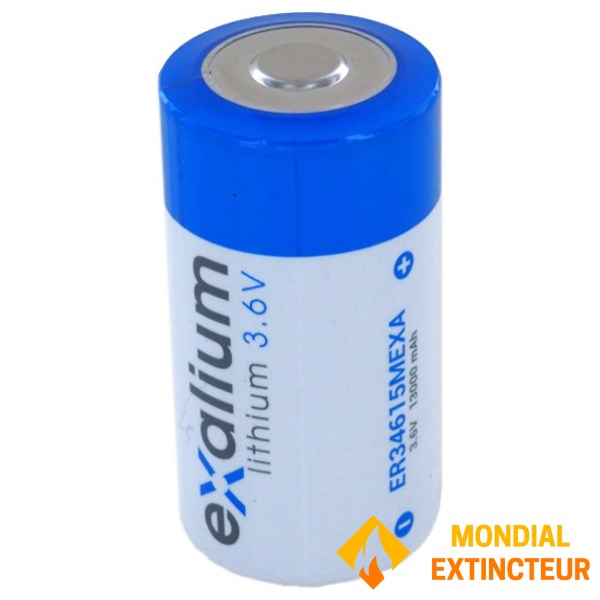 EXALIUM Batería Industrial D Litio - 3,6V - 13Ah