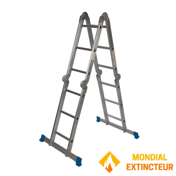 Escalera multifunción con plataforma