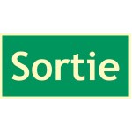 Evacuación fotoluminiscente Panel OUTPUT 300 X 150 mm