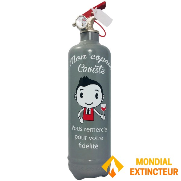 Extintor "diseñado a medida" 