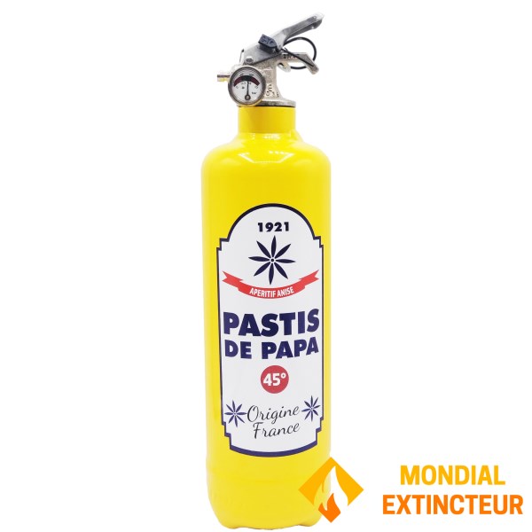 Extintor de diseño "Pastis de Papa"