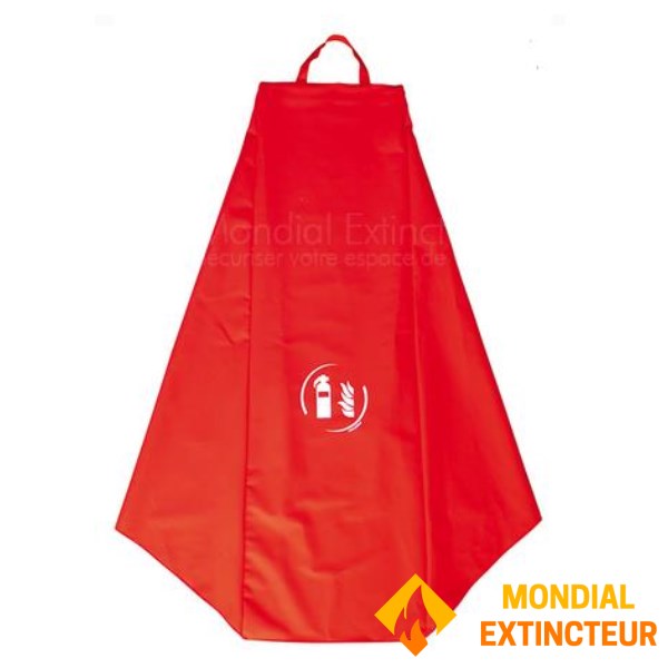 Funda para extintor de 50 Kg sobre ruedas ", forma redonda" - Clase M1