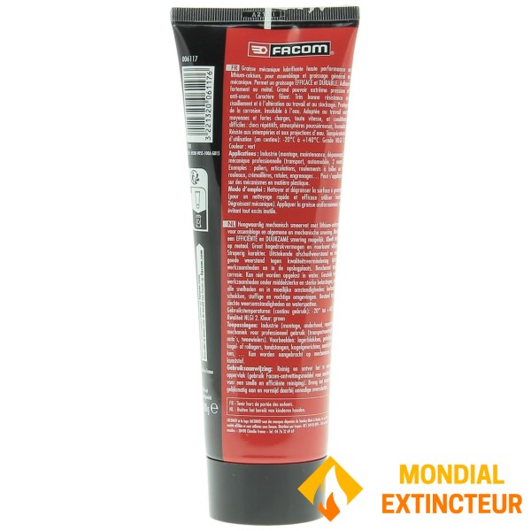 Grasa de alto rendimiento para percutores de extintores 180 ml - Facom