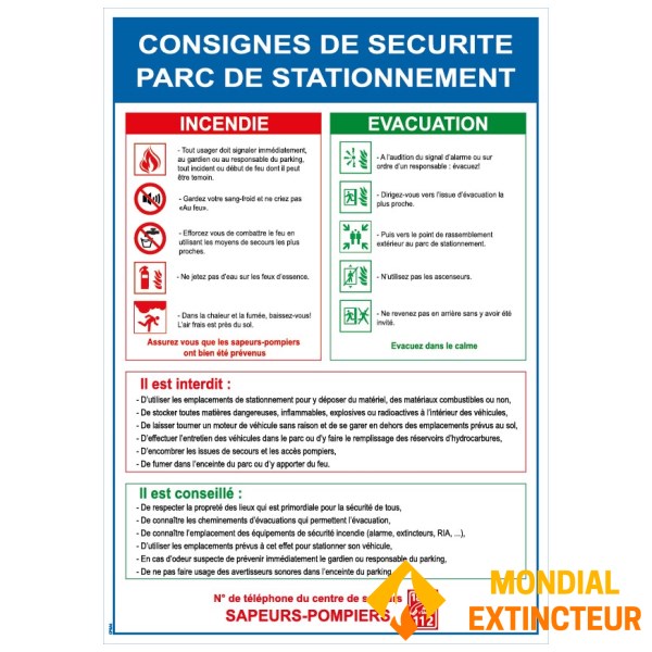 Instrucciones para aparcamientos verticales - formato A4