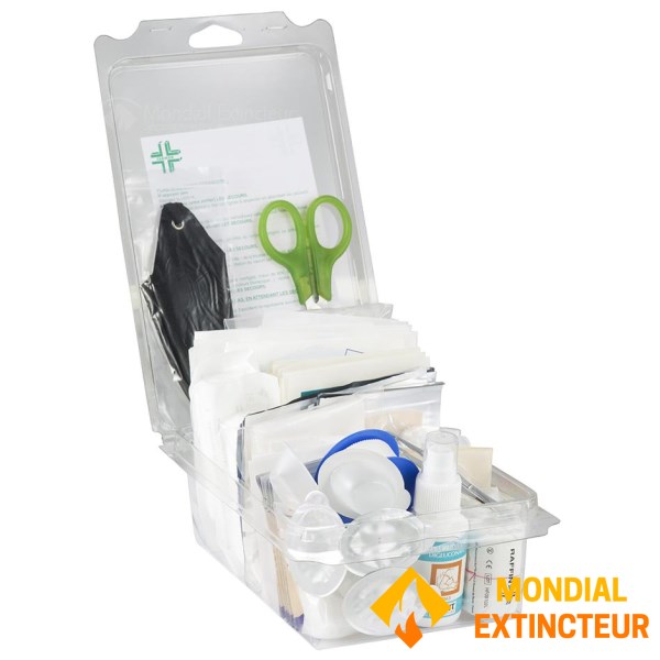 Kit para botiquín de "soldador" 10/20 personas