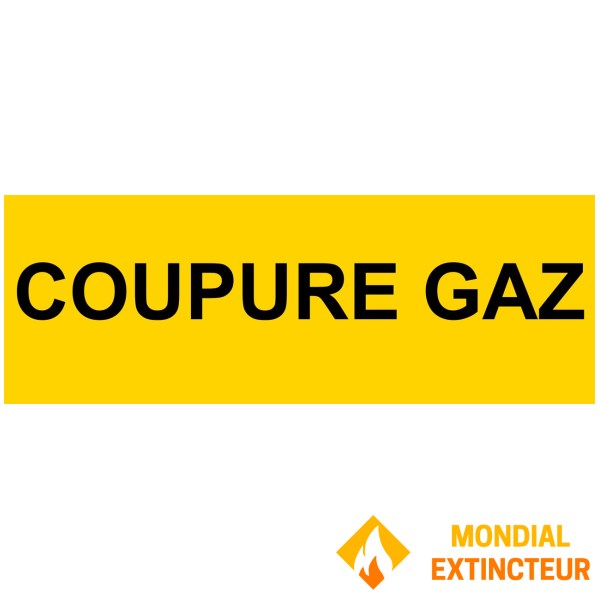 Panel de "corte de gas" - PVC 200x80 mm