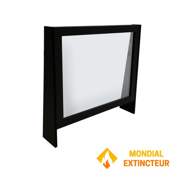 Pantalla protectora PARA-COVID - Negro