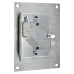 Placa de montaje universal para poleas: 150x105 mm