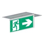 Puerta mosquitera empotrada en el techo por un solo lado