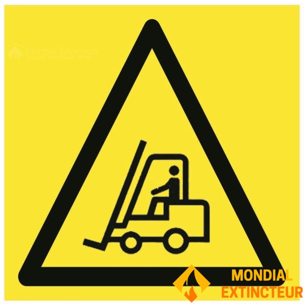 Señal de carretilla elevadora - An.200 x Al.200 mm