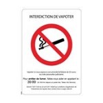 Señal de "no fumar" - PVC A5