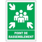 Señal de punto de reunión - Dibond - Formato A2