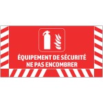 Señal de suelo para extintor - An.800 x Al.400 mm