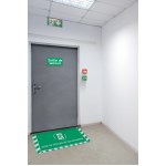 Signalisation au sol pour Issue de Secours - L.865 x H.400 mm
