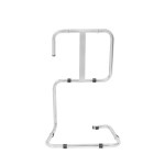 Soporte doble cromado para extintores