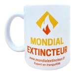 Taza «Mondial Extincteur»