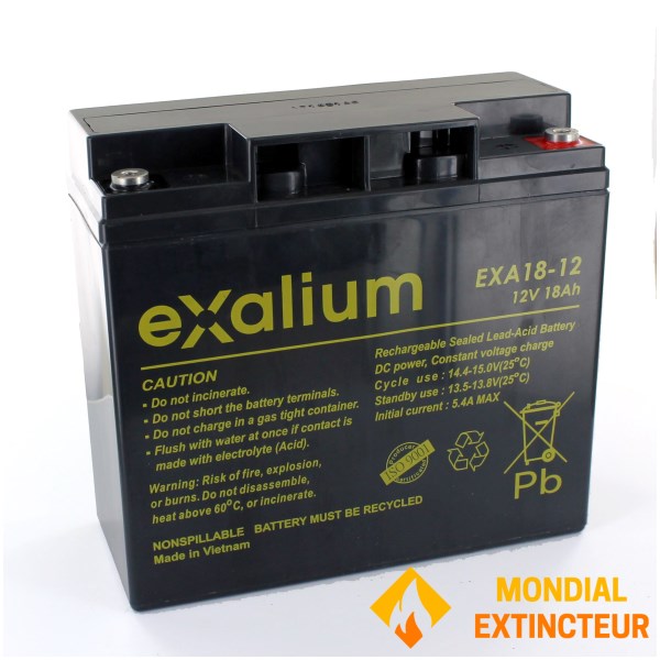 12V - 18Ah lyijyakku