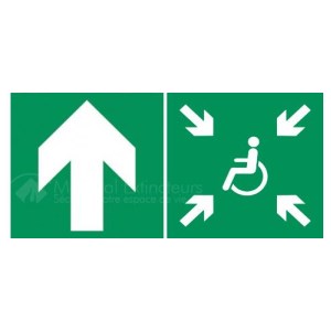 PMR keräyspiste Etupuoli - PVC - L.300 x K.150 mm