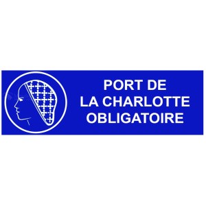 "Pakollinen Charlotte-kyltti" - Leveys 300 x korkeus 100 mm