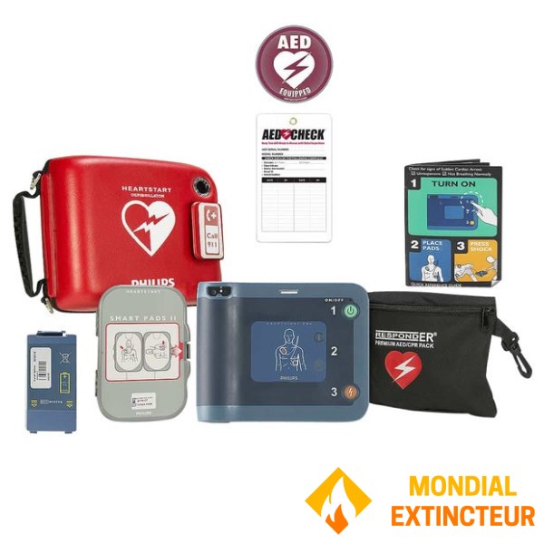 Philips FRx Puoliautomaattinen defibrillaattori - Pack Plus