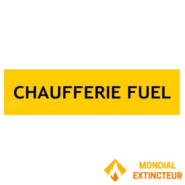 Sijaintikyltti "CHAUFFERIE FUEL"