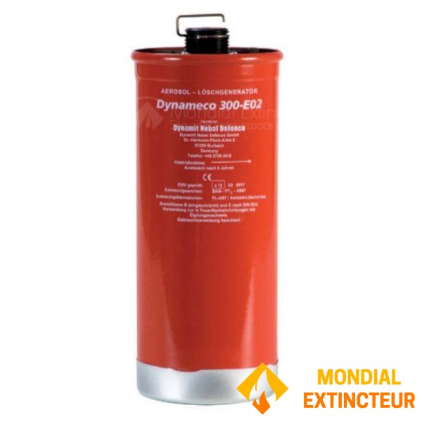 Aérosol d'extinction - Protection pour 3 mètres cube