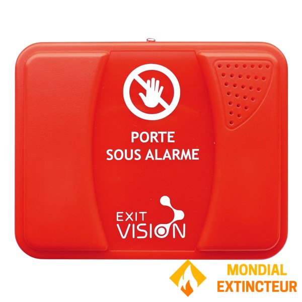 Alarme radio pour sortie de secours