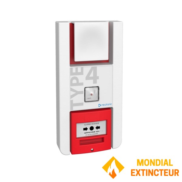 Alarme de type 4 radio avec Flash -  Adressable