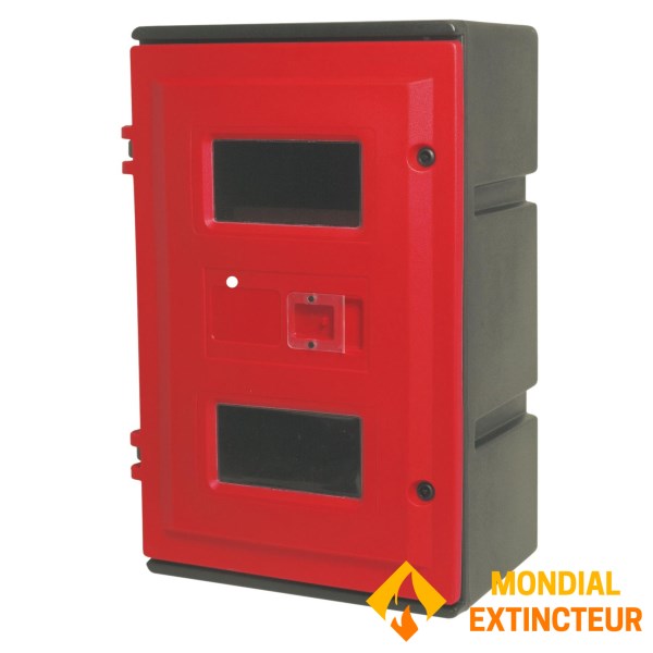 Armoire à clé pour extincteurs 6 ou 9 Kg  double