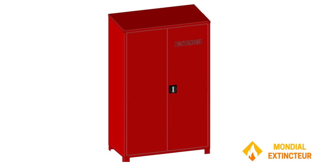 Armoire sur pied pour RIA avec fond