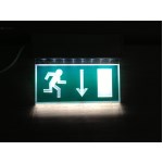 BAES INOX standard "évacuation" modèle UNIQUE