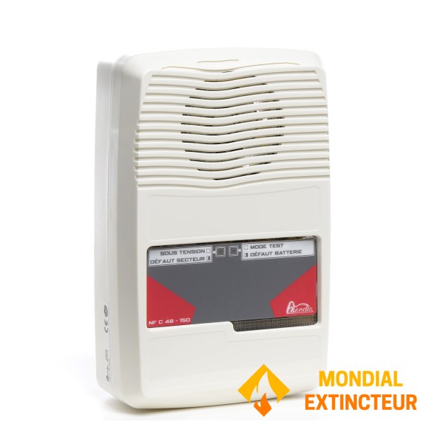 Bloc d'Alarme Autonome Sonore Type 2B - SA - Axendis