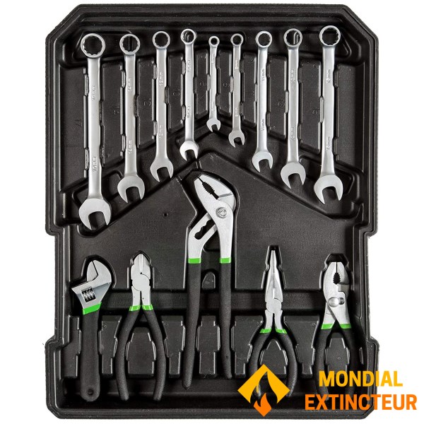Boite à Outils complète en Chrome Vanadium et sa malette - 1200 pièces