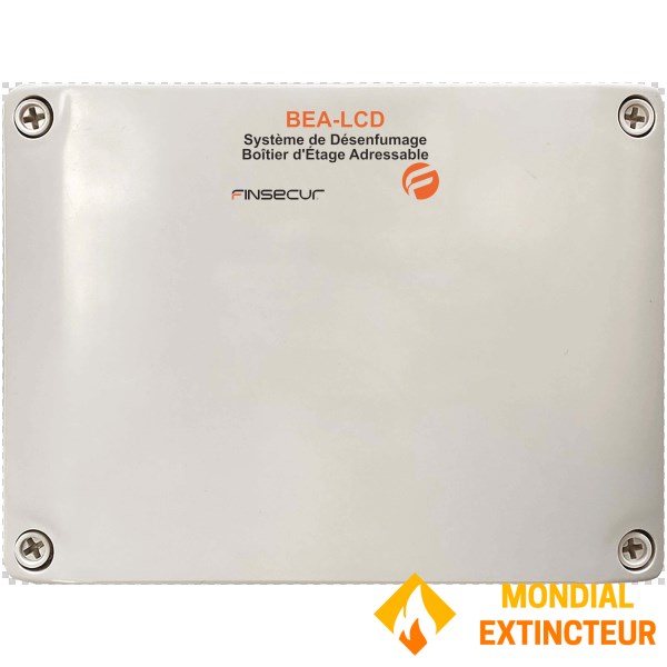 Boîtier d'étage adressable Égée LCD