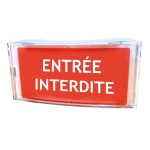 Caisson lumineux 230 V - Affichage multiple