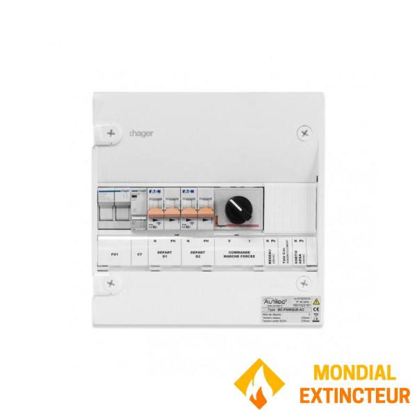 Coffret Anti-Panique pour sources centrales 230 VCA