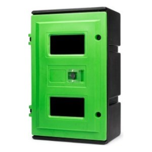 Coffret pour appareil respiratoire - Vert 85 cm