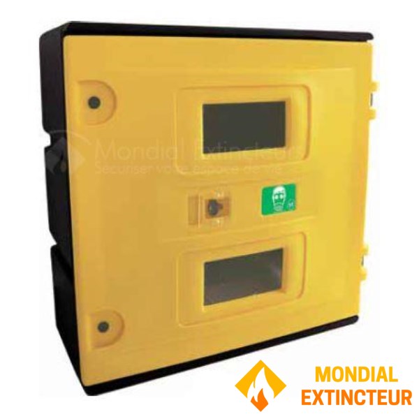 Coffret pour appareils respiratoires Jaune