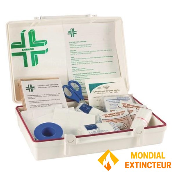 Coffret de secours "Autocar"