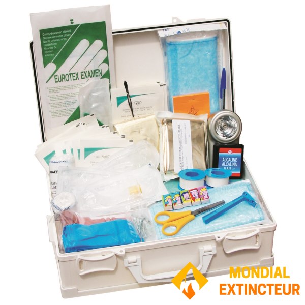 Coffret de secours vsl/ambulance - Malette renforcée